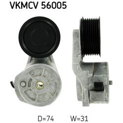 Napínacia kladka rebrovaného klinového remeňa SKF VKMCV 56005