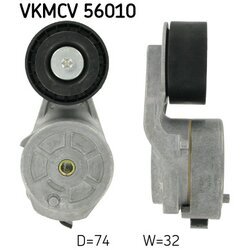 Napínacia kladka rebrovaného klinového remeňa SKF VKMCV 56010
