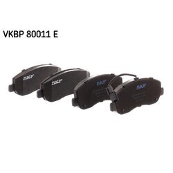 Sada brzdových platničiek kotúčovej brzdy SKF VKBP 80011 E - obr. 2