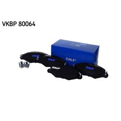 Sada brzdových platničiek kotúčovej brzdy SKF VKBP 80064 - obr. 4