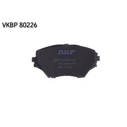 Sada brzdových platničiek kotúčovej brzdy SKF VKBP 80226