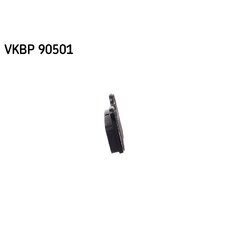 Sada brzdových platničiek kotúčovej brzdy SKF VKBP 90501 - obr. 3