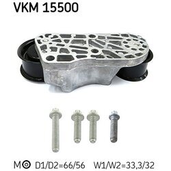 Napínacia kladka ozubeného remeňa SKF VKM 15500 - obr. 1