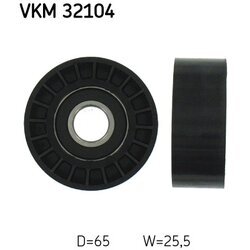 Vratná/vodiaca kladka rebrovaného klinového remeňa SKF VKM 32104
