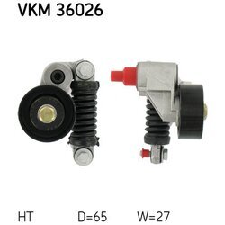 Napínacia kladka rebrovaného klinového remeňa SKF VKM 36026