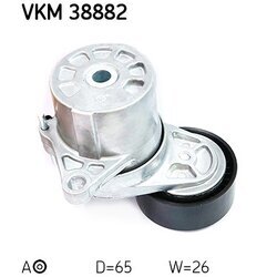 Napínacia kladka rebrovaného klinového remeňa SKF VKM 38882 - obr. 1