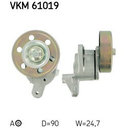 Napínacia kladka rebrovaného klinového remeňa SKF VKM 61019