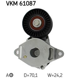 Napínacia kladka rebrovaného klinového remeňa SKF VKM 61087 - obr. 1