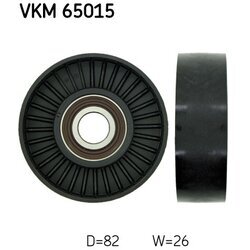 Vratná/vodiaca kladka rebrovaného klinového remeňa SKF VKM 65015