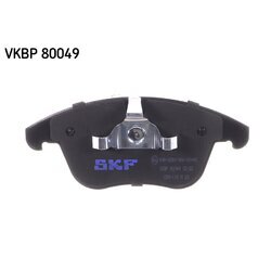 Sada brzdových platničiek kotúčovej brzdy SKF VKBP 80049 - obr. 1