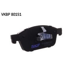 Sada brzdových platničiek kotúčovej brzdy SKF VKBP 80151