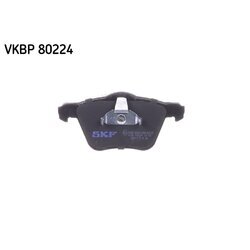 Sada brzdových platničiek kotúčovej brzdy SKF VKBP 80224