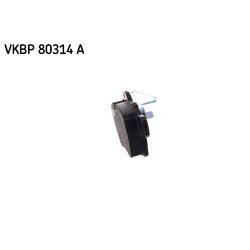 Sada brzdových platničiek kotúčovej brzdy SKF VKBP 80314 A - obr. 3