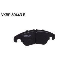 Sada brzdových platničiek kotúčovej brzdy SKF VKBP 80443 E - obr. 2