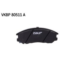 Sada brzdových platničiek kotúčovej brzdy SKF VKBP 80511 A - obr. 2