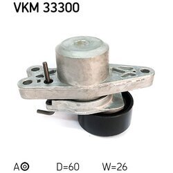 Napínacia kladka rebrovaného klinového remeňa SKF VKM 33300 - obr. 1