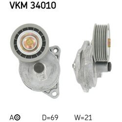 Napínacia kladka rebrovaného klinového remeňa SKF VKM 34010