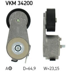 Napínacia kladka rebrovaného klinového remeňa SKF VKM 34200