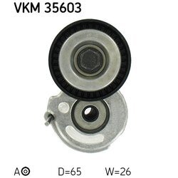 Napínacia kladka rebrovaného klinového remeňa SKF VKM 35603 - obr. 1