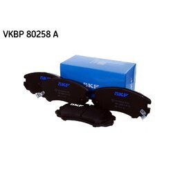 Sada brzdových platničiek kotúčovej brzdy SKF VKBP 80258 A