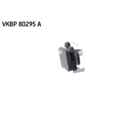 Sada brzdových platničiek kotúčovej brzdy SKF VKBP 80295 A - obr. 3