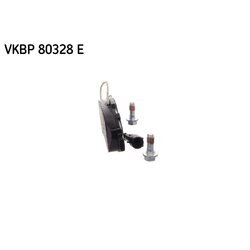 Sada brzdových platničiek kotúčovej brzdy SKF VKBP 80328 E - obr. 3