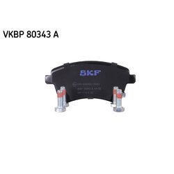 Sada brzdových platničiek kotúčovej brzdy SKF VKBP 80343 A