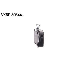 Sada brzdových platničiek kotúčovej brzdy SKF VKBP 80344 - obr. 1