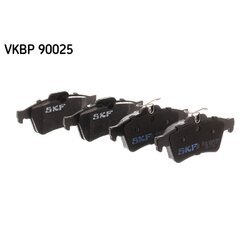 Sada brzdových platničiek kotúčovej brzdy SKF VKBP 90025 - obr. 1