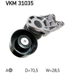 Napínacia kladka rebrovaného klinového remeňa SKF VKM 31035
