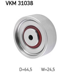 Vratná/vodiaca kladka rebrovaného klinového remeňa SKF VKM 31038 - obr. 1