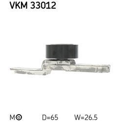Napínacia kladka rebrovaného klinového remeňa SKF VKM 33012 - obr. 2