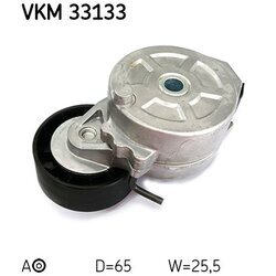 Napínacia kladka rebrovaného klinového remeňa SKF VKM 33133 - obr. 1