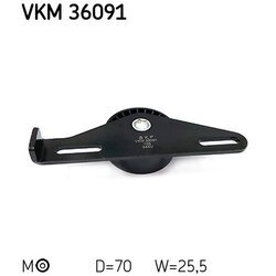 Napínacia kladka rebrovaného klinového remeňa SKF VKM 36091 - obr. 1