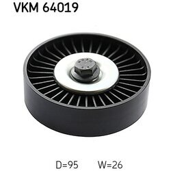 Vratná/vodiaca kladka rebrovaného klinového remeňa SKF VKM 64019 - obr. 1