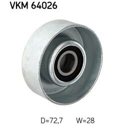 Vratná/vodiaca kladka rebrovaného klinového remeňa SKF VKM 64026 - obr. 1