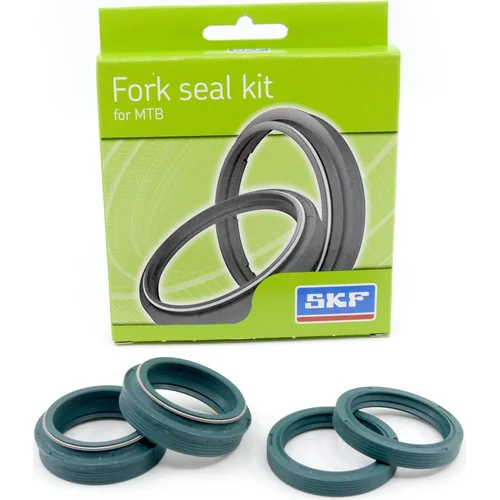 Guferá do prednej vidlice SKF MTB35RPRES (ROCKSHOX DH 35 mm triple clamp verzia, 4 ks), (zelené)