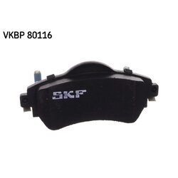 Sada brzdových platničiek kotúčovej brzdy SKF VKBP 80116 - obr. 2