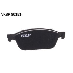 Sada brzdových platničiek kotúčovej brzdy SKF VKBP 80151 - obr. 2