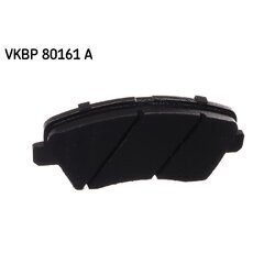Sada brzdových platničiek kotúčovej brzdy SKF VKBP 80161 A - obr. 2
