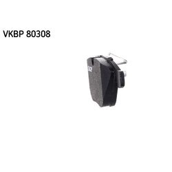 Sada brzdových platničiek kotúčovej brzdy SKF VKBP 80308 - obr. 3
