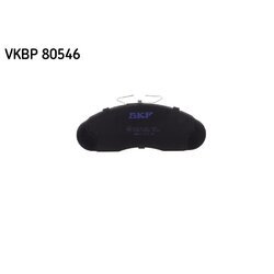 Sada brzdových platničiek kotúčovej brzdy SKF VKBP 80546 A