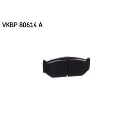Sada brzdových platničiek kotúčovej brzdy SKF VKBP 80614 A - obr. 2