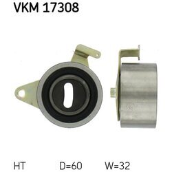 Napínacia kladka ozubeného remeňa SKF VKM 17308