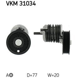 Napínacia kladka rebrovaného klinového remeňa SKF VKM 31034