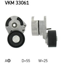 Napínacia kladka rebrovaného klinového remeňa SKF VKM 33061