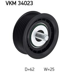 Vratná/vodiaca kladka rebrovaného klinového remeňa SKF VKM 34023 - obr. 1