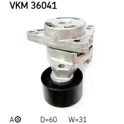 Napínacia kladka rebrovaného klinového remeňa SKF VKM 36041 - obr. 1