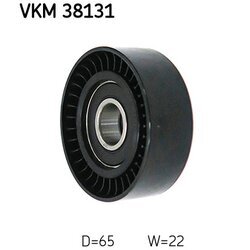 Vratná/vodiaca kladka rebrovaného klinového remeňa SKF VKM 38131 - obr. 1