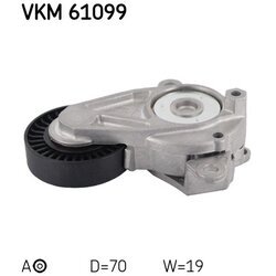 Napínacia kladka rebrovaného klinového remeňa SKF VKM 61099